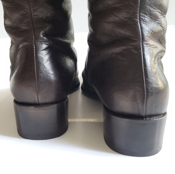 Browns | Leather Knee High Boots - Picture 11 of 13